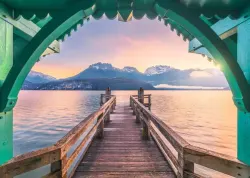 Footbridge at Lac d'Annecy Travel