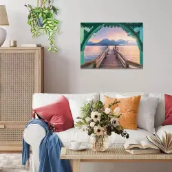 Footbridge at Lac d'Annecy Travel