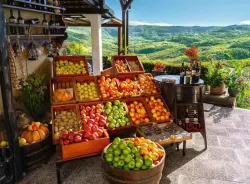 Fruit & Veg Market, Croatia Travel