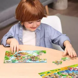 Amusement Park 2x24 Pc Puzzle People