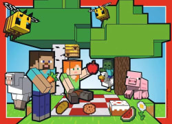 Minecraft 4 x 100 piece Video Game