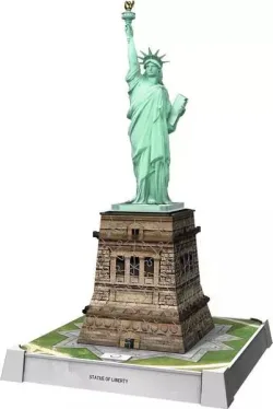 Iconics 3D Statue of Liberty Night Ed. Landmarks & Monuments
