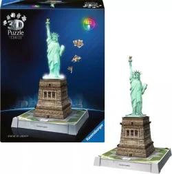 Iconics 3D Statue of Liberty Night Ed. Landmarks & Monuments