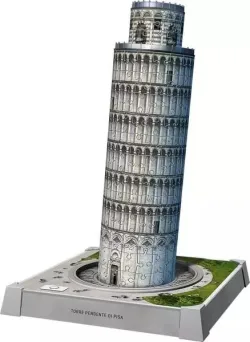 Iconics 3D Tower of Pisa Night Ed. Landmarks & Monuments