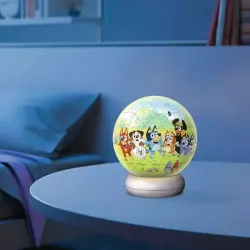 3D Bluey Nightlight Movies & TV