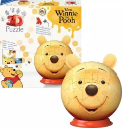 3D Winnie the Pooh w/Ears Books & Reading