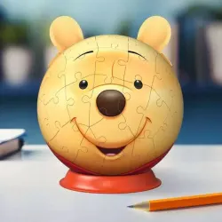 3D Winnie the Pooh w/Ears Books & Reading
