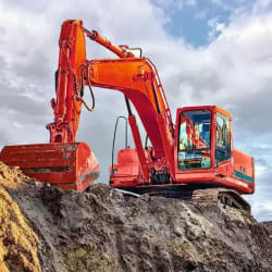 Digger at Work! Construction