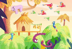 Puzzle & Play: Jungle Exploration Animals