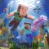 Minecraft Biomes Video Game Jigsaw Puzzle