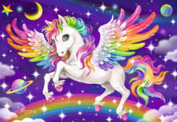 Unicorn and Pegasus Fantasy