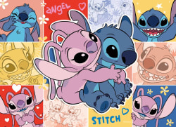 Stitch 4 x 100 Disney