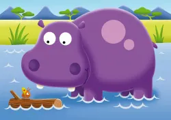 On Safari My First Puzzle Animals