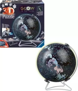 Glow in Dark Star Globe Astrology & Zodiac