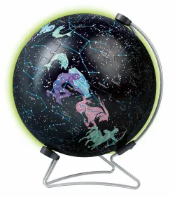 Glow in Dark Star Globe Astrology & Zodiac