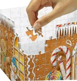 Gingerbread House - Night Edition Christmas