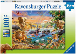 Savannah Jungle Waterhole Animals