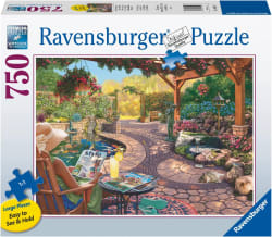 Cozy Backyard Bliss - Scratch and Dent Fine Art