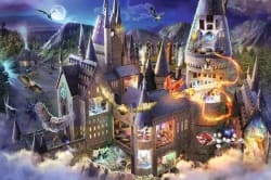 Hogwarts Castle Cutaway Fantasy