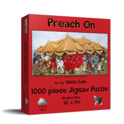 Preach On People Of Color Jigsaw Puzzle