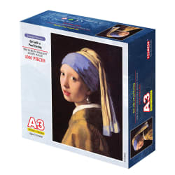 Girl With Pearl Earring Mini Puzzle Fine Art