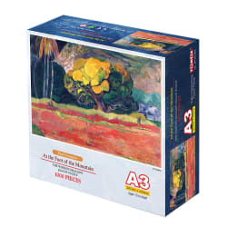 At The Foot Of The Mountain Mini Puzzle Landscape