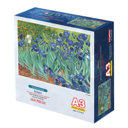 Irises Mini Puzzle Flower & Garden