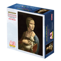 The Lady With The Emine Mini Puzzle Fine Art