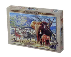 Savanna Sunrise Jungle Animals