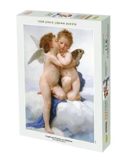 Cupid and Psyche As Children Fine Art