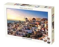Oia Village in Santorini Island Europe