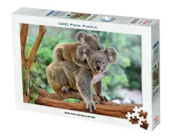 Mother Koala with Baby Jungle Animals