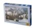 Snowy Winter Mountain Glow in the Dark Puzzle