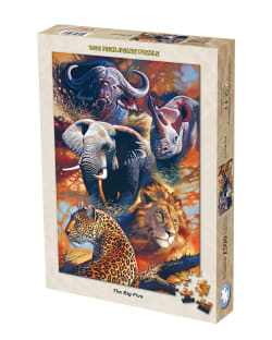 The Big Five Jungle Animals