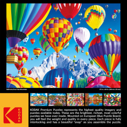 Balloons Over a Mountain Hot Air Balloon