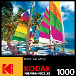 Colorful Sailboats On A Beach Boat