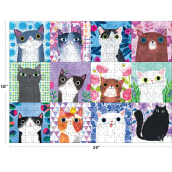 Planet Cat - Floral Cats Cats