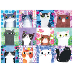 Planet Cat - Floral Cats Cats