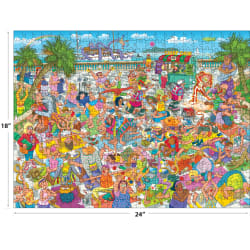 Cartoon Chaos - Yoga Madness Cartoon