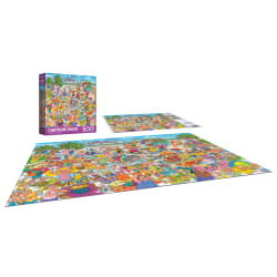 Cartoon Chaos - Yoga Madness Cartoon