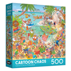 Cartoon Chaos - Loco Coco Paradise Beach & Ocean