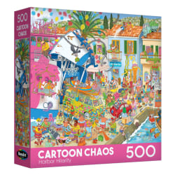 Cartoon Chaos - Harbor Hilarity Cartoon