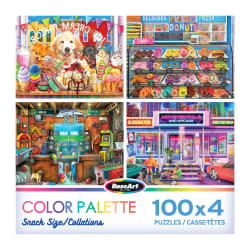 Snack Size 100Pc Color Palette Dogs