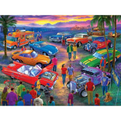 Bigelow Illustrations - California Car Show Nostalgic & Retro