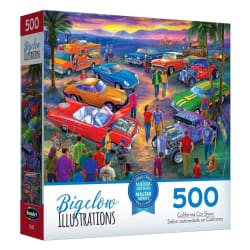 Bigelow Illustrations - California Car Show Nostalgic & Retro