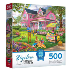Bigelow Illustrations - Lemonade On The Lawn Spring
