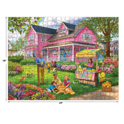 Bigelow Illustrations - Lemonade On The Lawn Spring