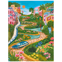 Millie Illustrates- Lombard Street San Francisco San Francisco