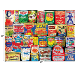 Retro Cans Food and Drink