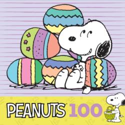 Peanuts Easter - Snoopy And Eggs Movies & TV Jigsaw Puzzle
